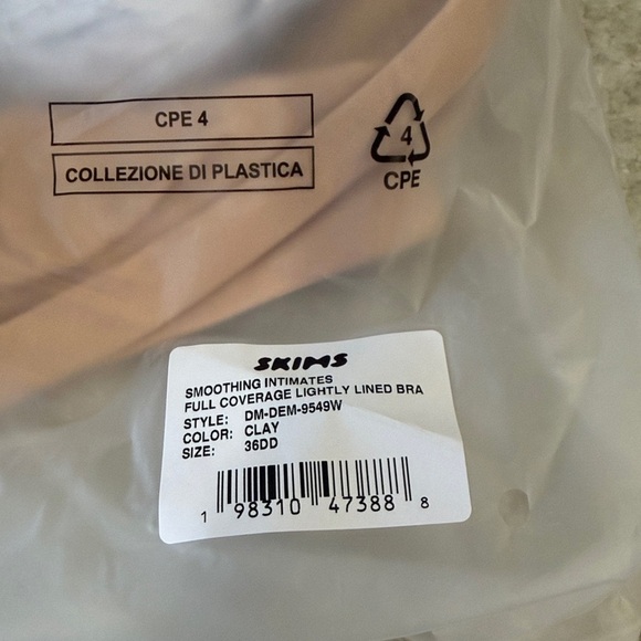 [Skims] NWT Smoothing Full Coverage Lightly Lined Bra - Picture 5 of 6